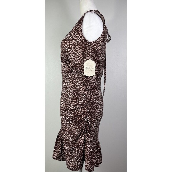 Altar'd State Rosa Dress Size Small Animal Print Fairygrunge Hoco Party Sexy - Picture 5 of 15